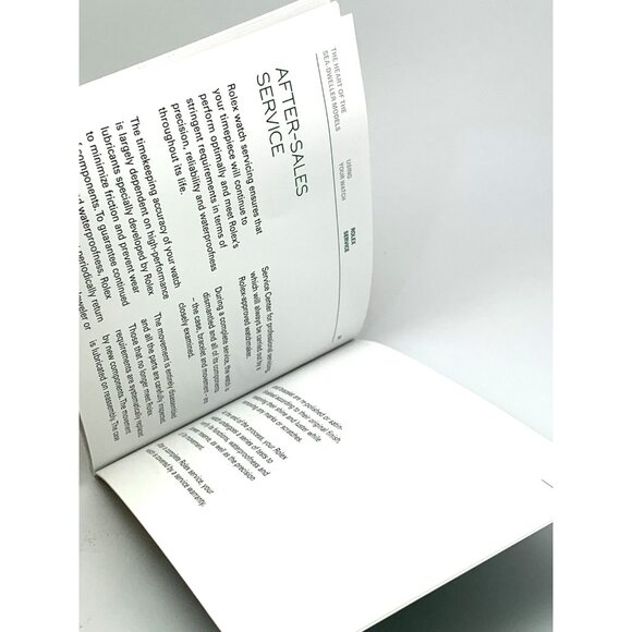 Authentic Rolex Oyster Perpetual Sea-Dweller Deepsea 2022 Green Booklet Manual - Picture 14 of 16